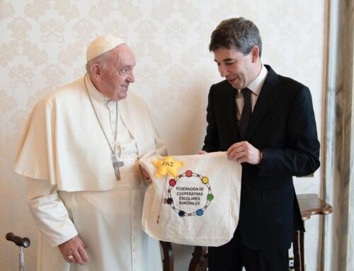 Ceo del Grupo Sancor Seguros  el Act. Alejandro Simón se reunió con el Papa Francisco!!